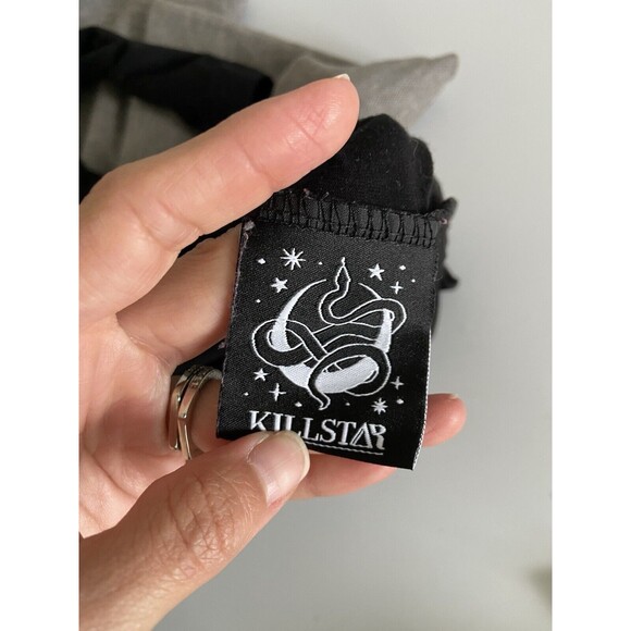 Killstar Gothic Tunic Dress XS Black Womens Wake From Death Ritual Oversized Top - Picture 4 of 11